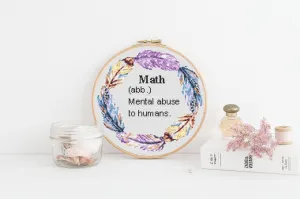 Math Cross Stitch Pattern #719