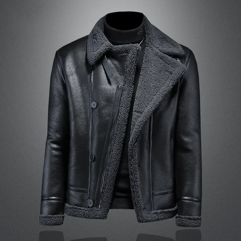 Maverick Shearling Rider Jacket