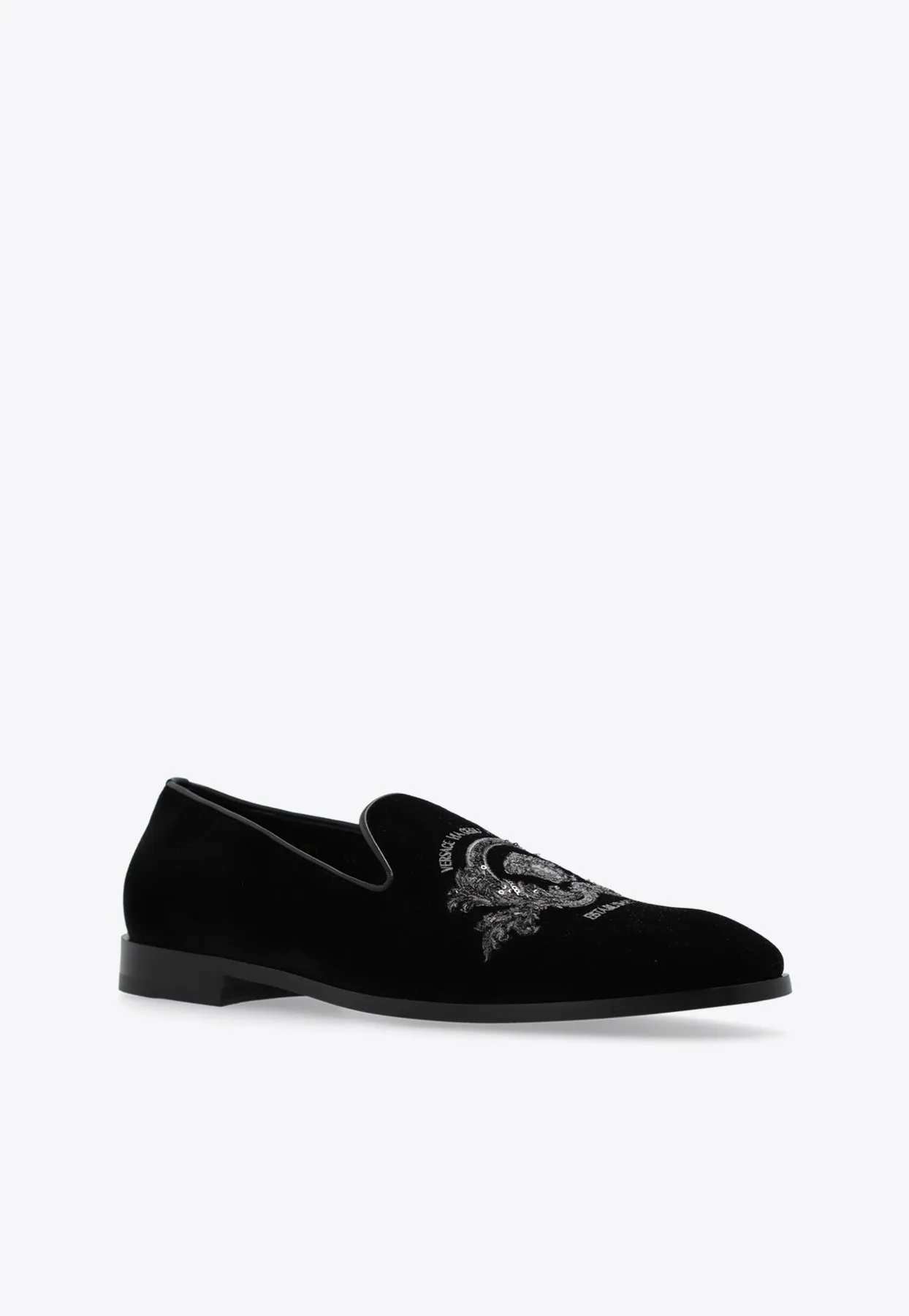 Medusa Milano Velvet Slippers