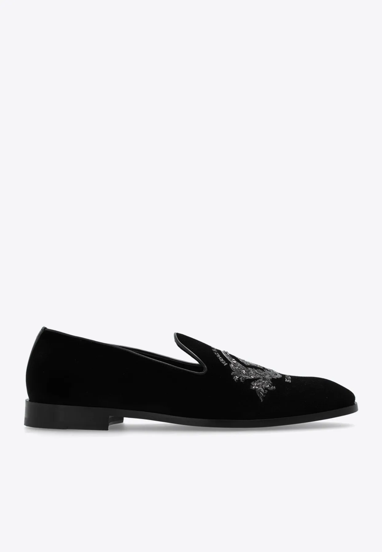 Medusa Milano Velvet Slippers