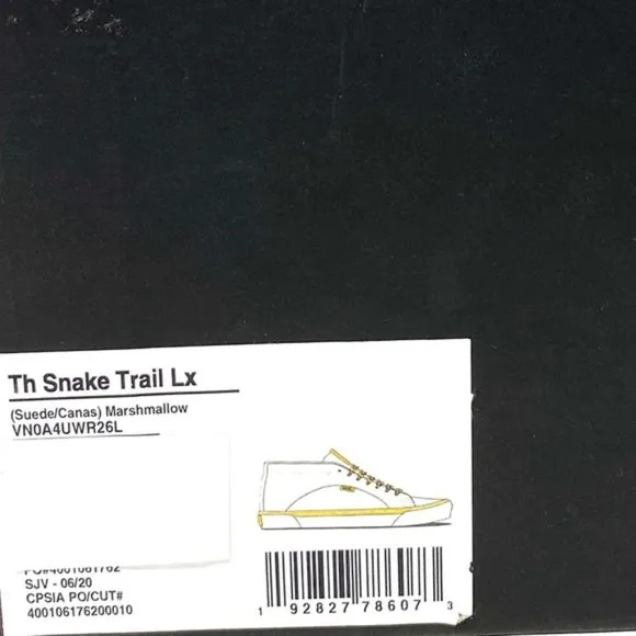 💖MEGA SALE💖VANS X TAKA HAYASHI SNAKE TRAIL LX Women  Marshmallow  VN0A4UWR26L