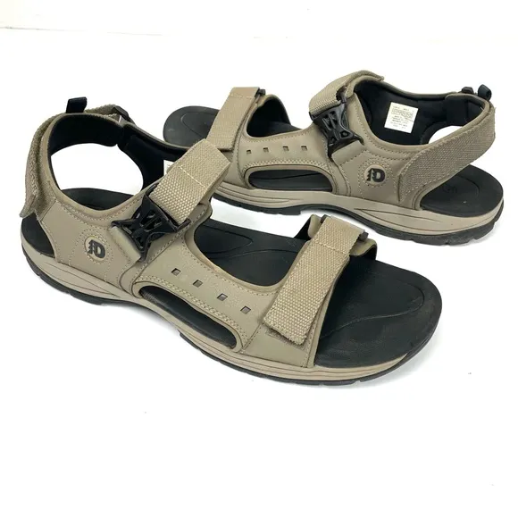 Men’s Dunham Nolan Sandal Taupe 18 M