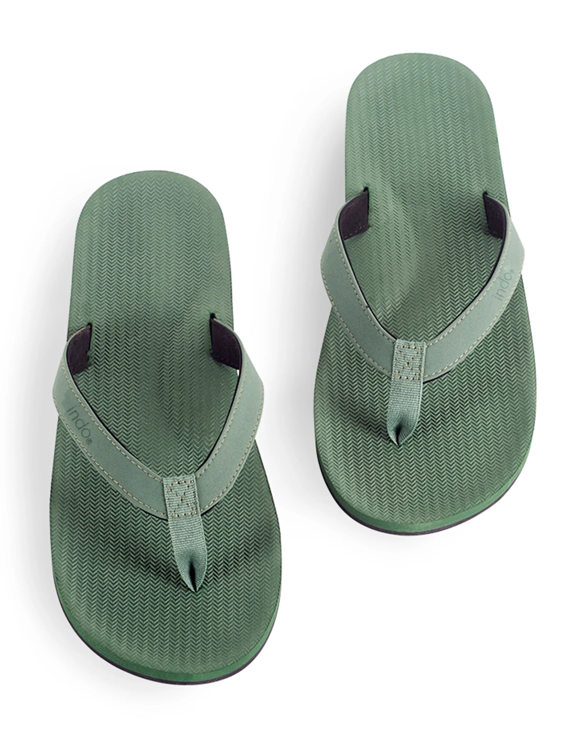 Men's Flip Flops - Leaf