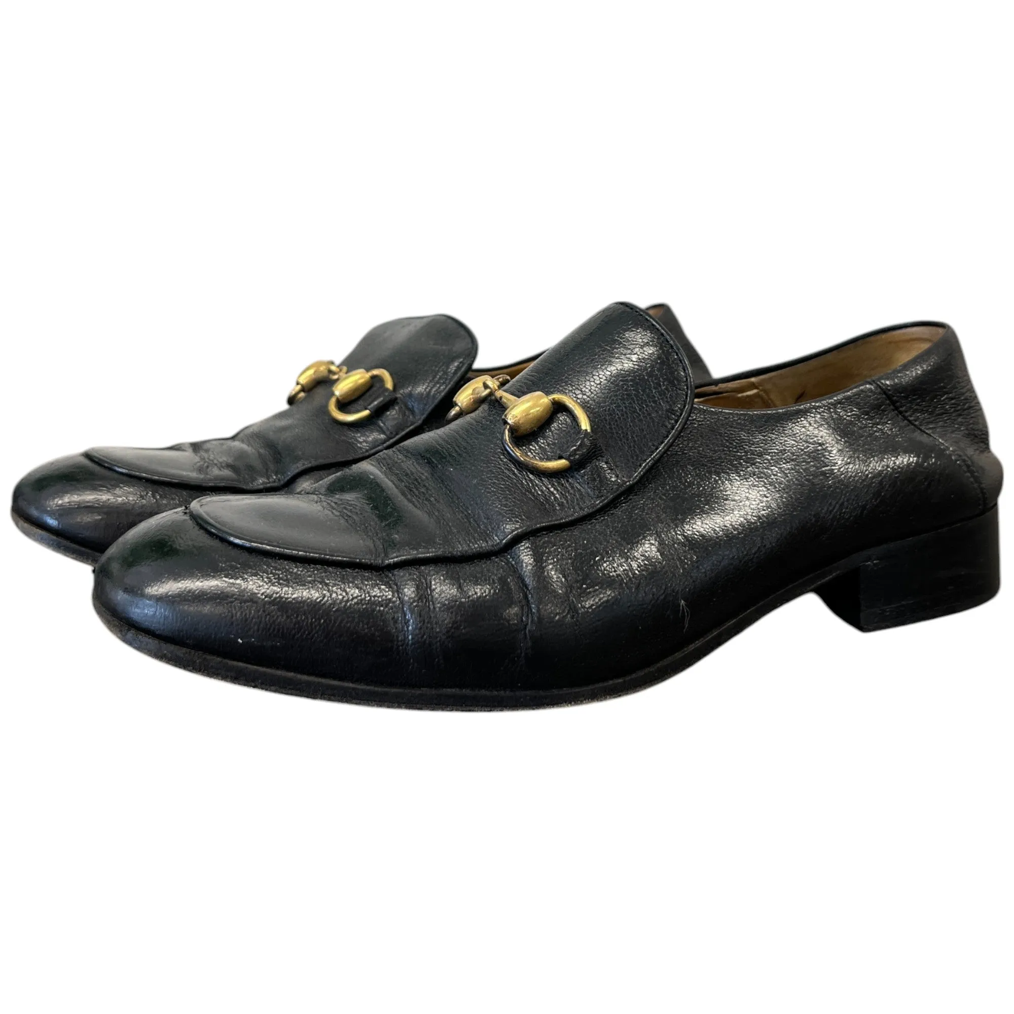 Men's Horsebit Loafers Black Size EU 41 / UK 7