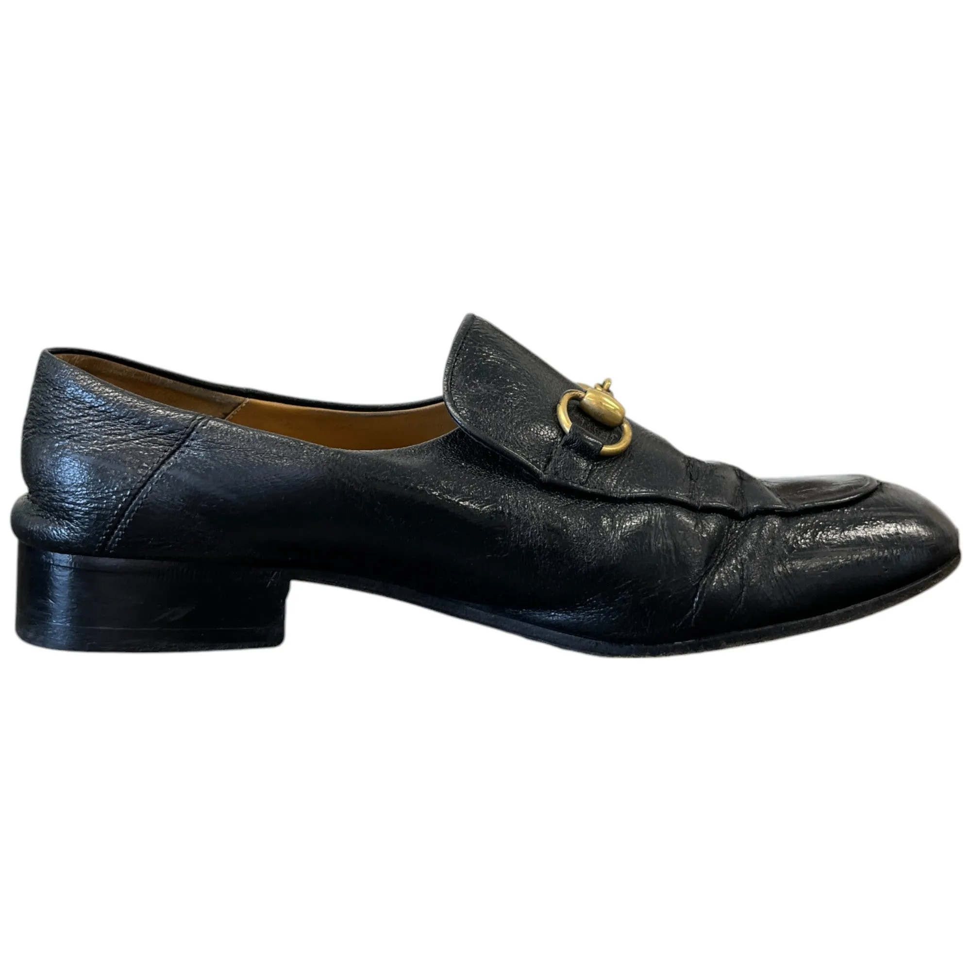 Men's Horsebit Loafers Black Size EU 41 / UK 7