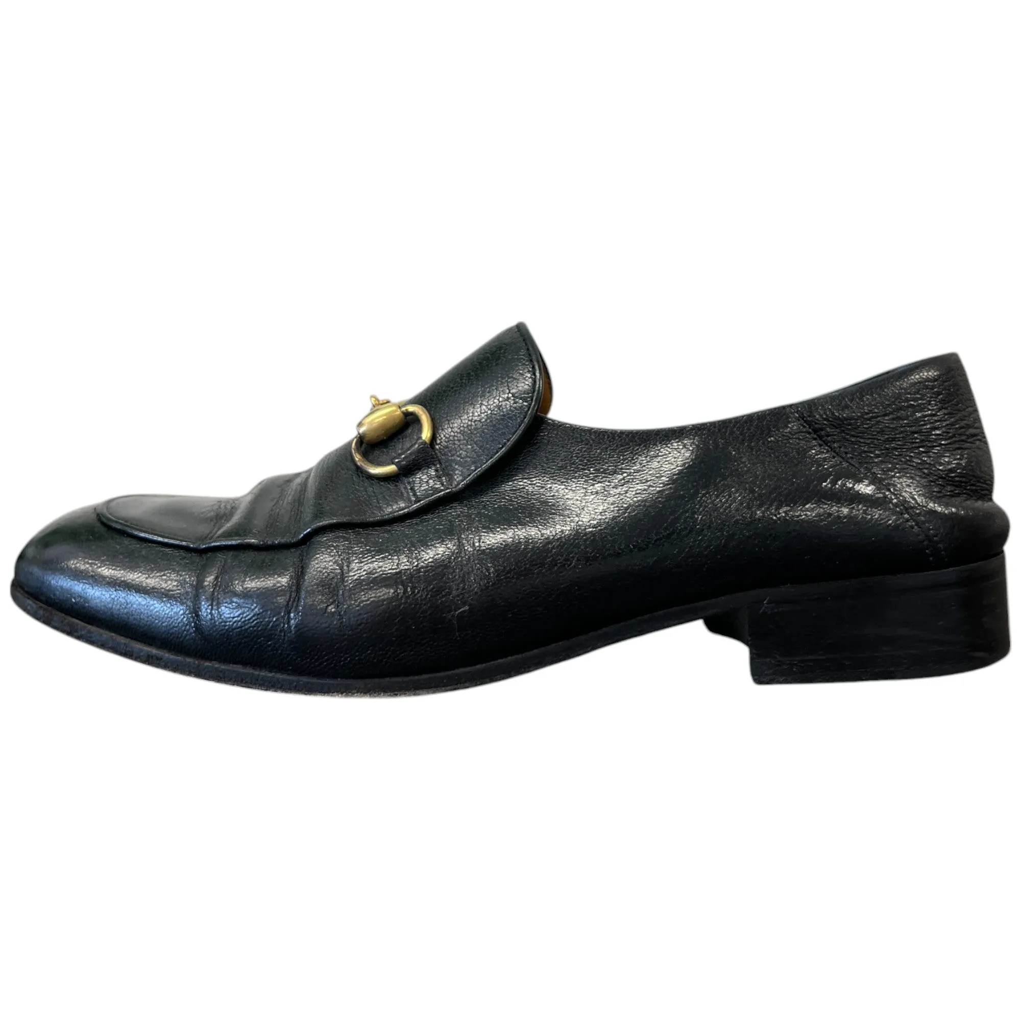 Men's Horsebit Loafers Black Size EU 41 / UK 7