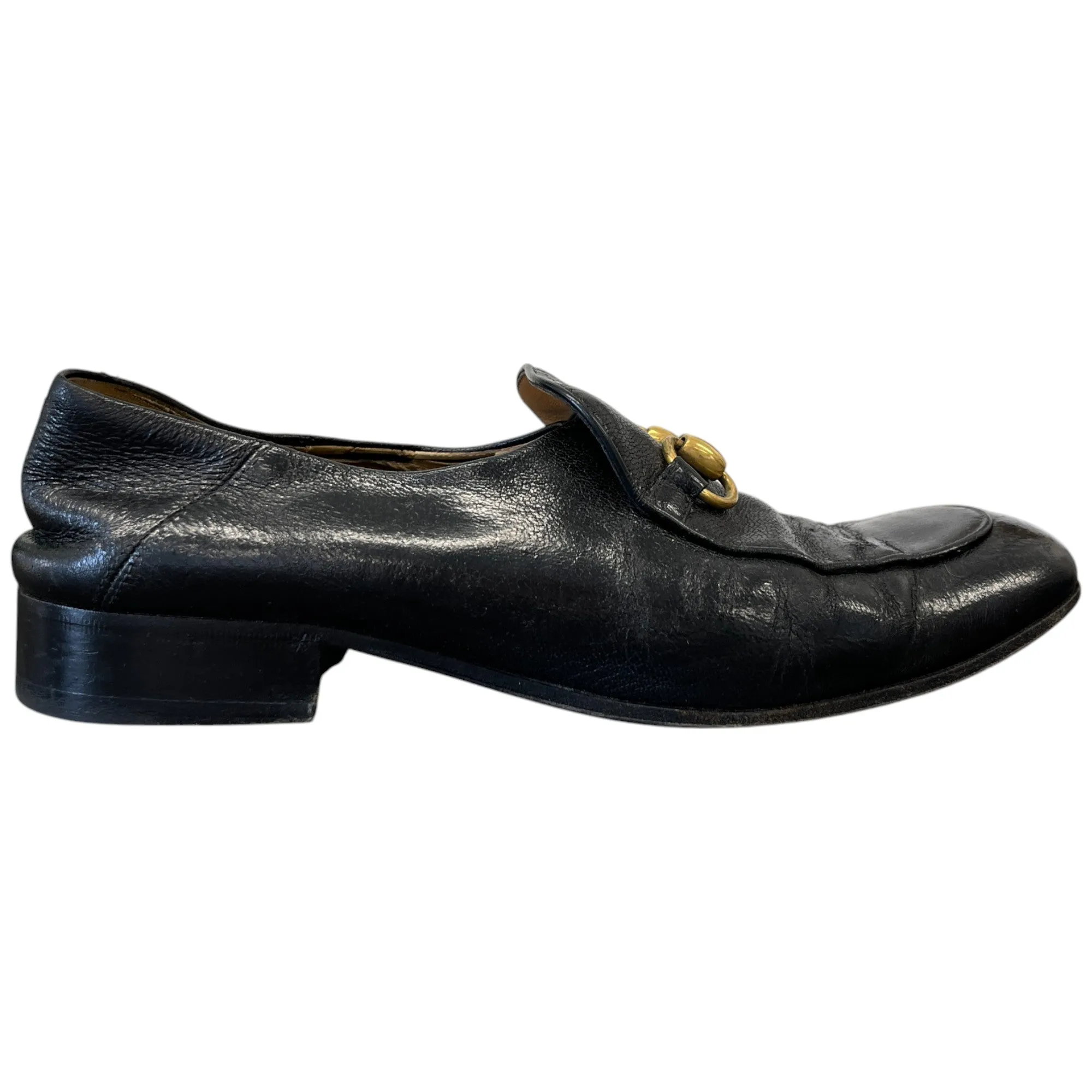 Men's Horsebit Loafers Black Size EU 41 / UK 7