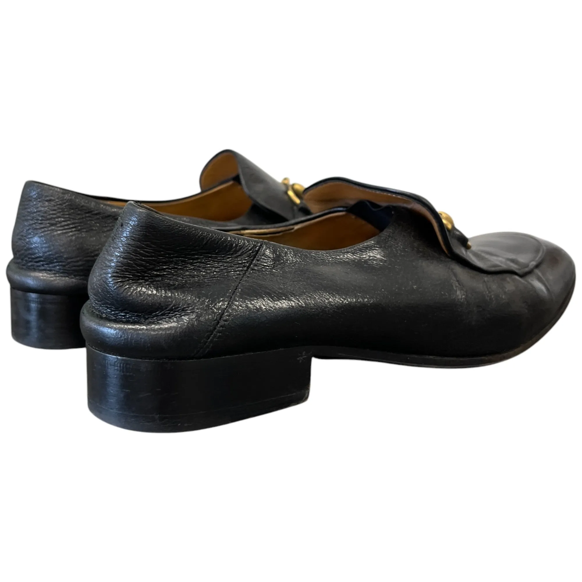 Men's Horsebit Loafers Black Size EU 41 / UK 7