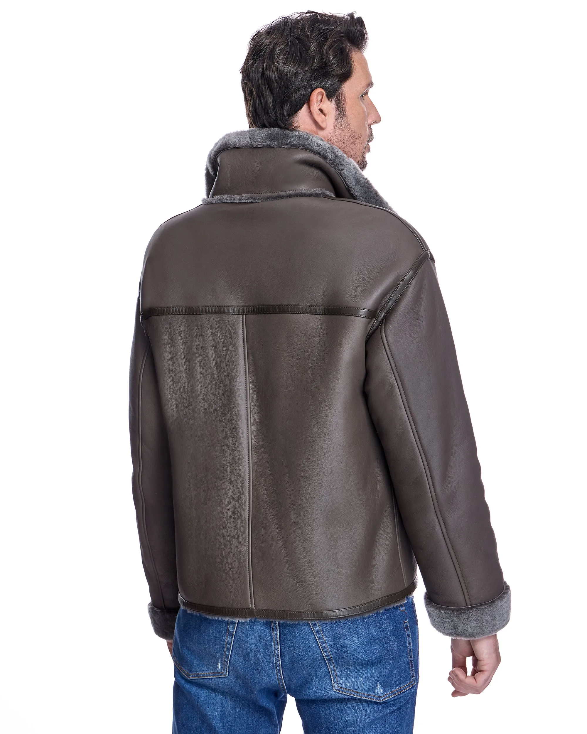Men's Shearling Lamb Jacket