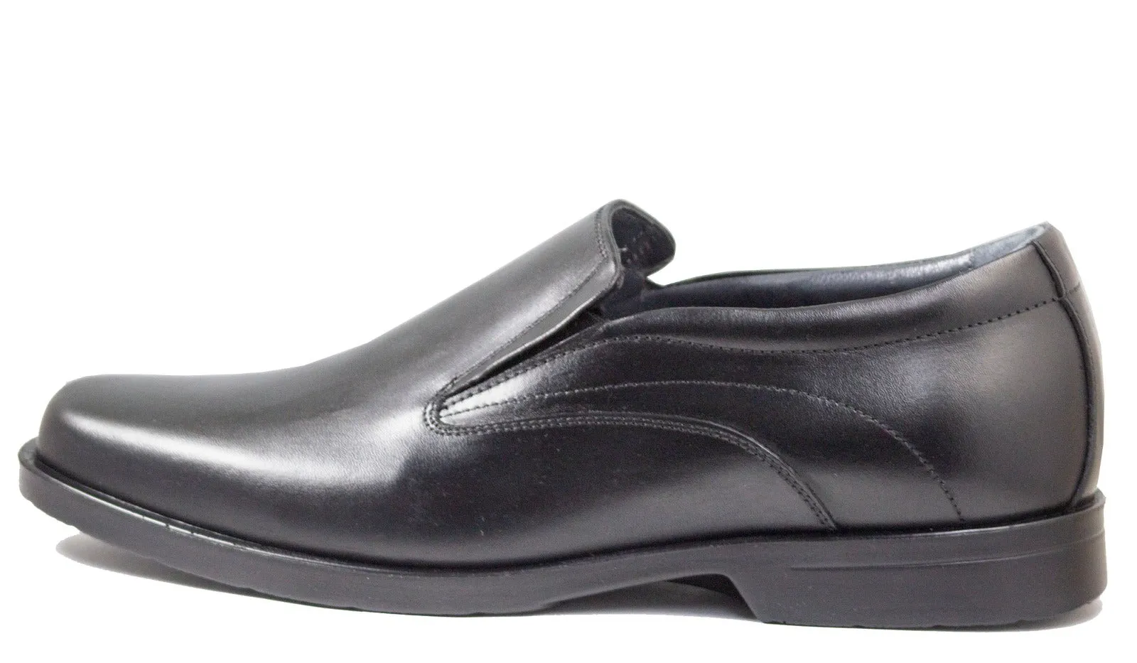 Mirage Comflex Black Dress Rubber Sole 6914