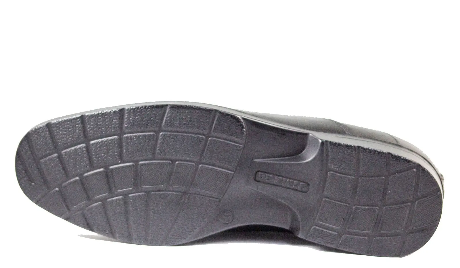 Mirage Comflex Black Dress Rubber Sole 6914