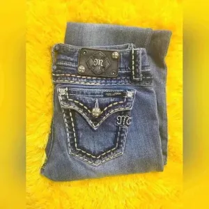 Miss Me Jean with Thick Stitch Detail