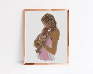 Mom Cross Stitch Pattern #942