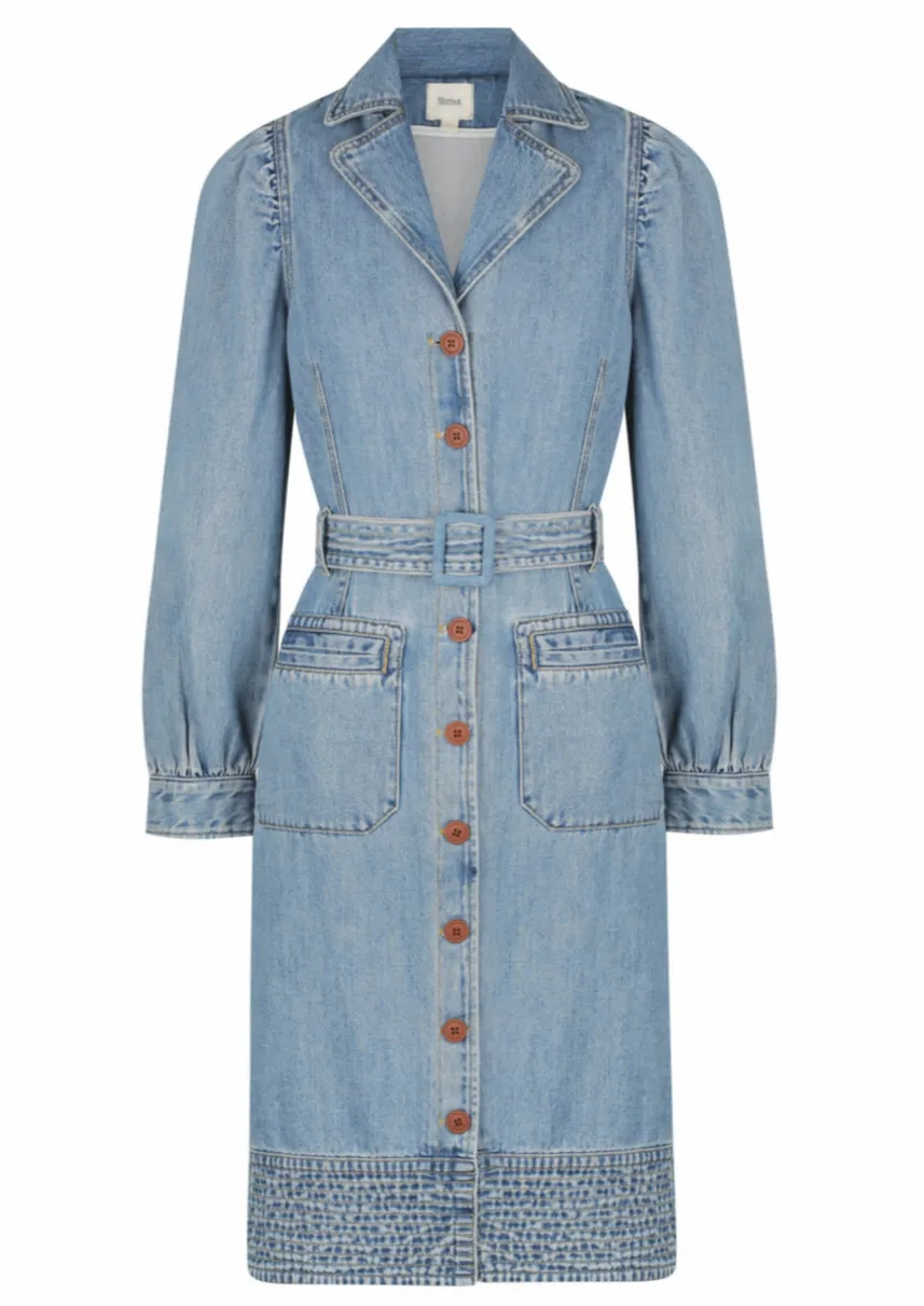 Monty Denim Dress Blue