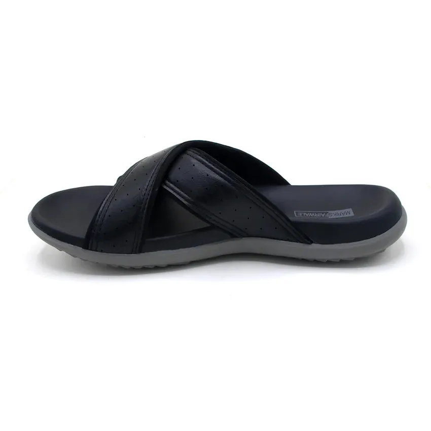 Mova Comfort Ultra Soft Cross Strap 21107- Black