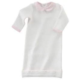 Mud Pie Pink Quilted Gown