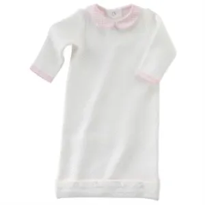 Mud Pie Pink Quilted Gown