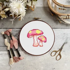 Mushrooms Cross Stitch Pattern #140