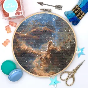 Nebula Cross Stitch Pattern #120