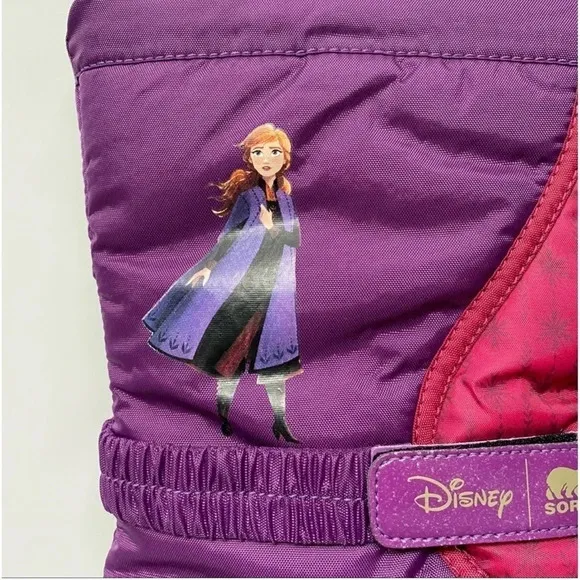 NEW Disney × Sorel Youth Flurry Frozen 2 Anna Winter Boot NIB Youth Wild Iris