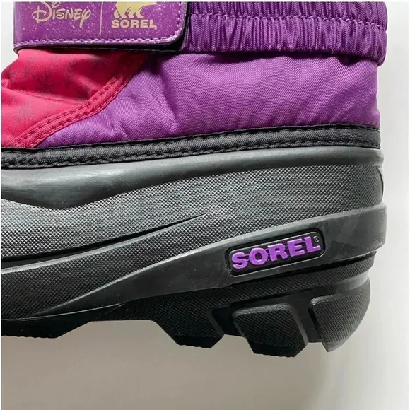 NEW Disney × Sorel Youth Flurry Frozen 2 Anna Winter Boot NIB Youth Wild Iris