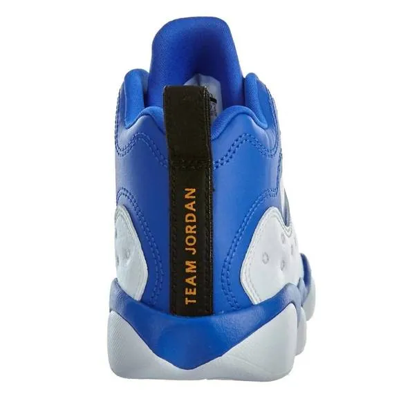 NEW NIKE little kids air jordan jumpman team ii shoes in hyper royal/orange peel