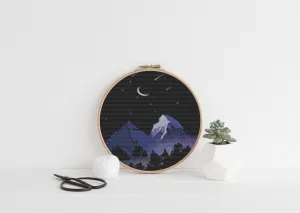 Night Cross Stitch Pattern #130