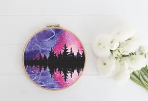 Night Cross Stitch Pattern #728