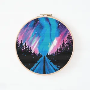 Nightsky Cross Stitch Pattern #727