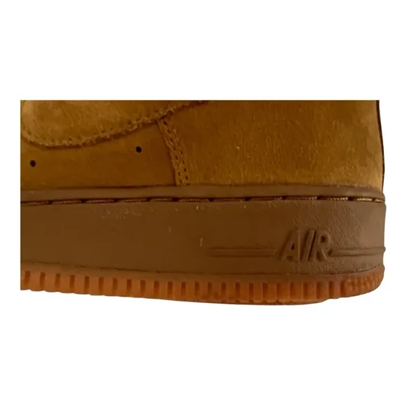 Nike Air Force 1 High ‘07 LV8 Flax Brown Wheat suede 6Y or womens 8
