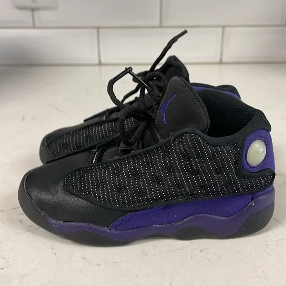 Nike Toddler Air Jordan Retro 13 'Court Purple’ 414581-015 Size 9C