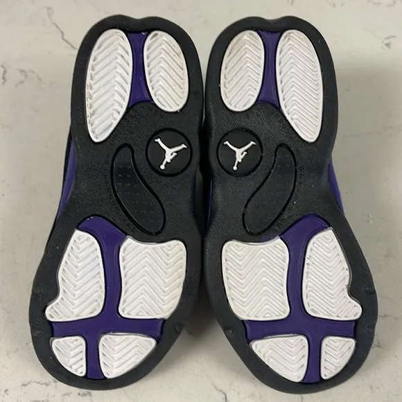 Nike Toddler Air Jordan Retro 13 'Court Purple’ 414581-015 Size 9C