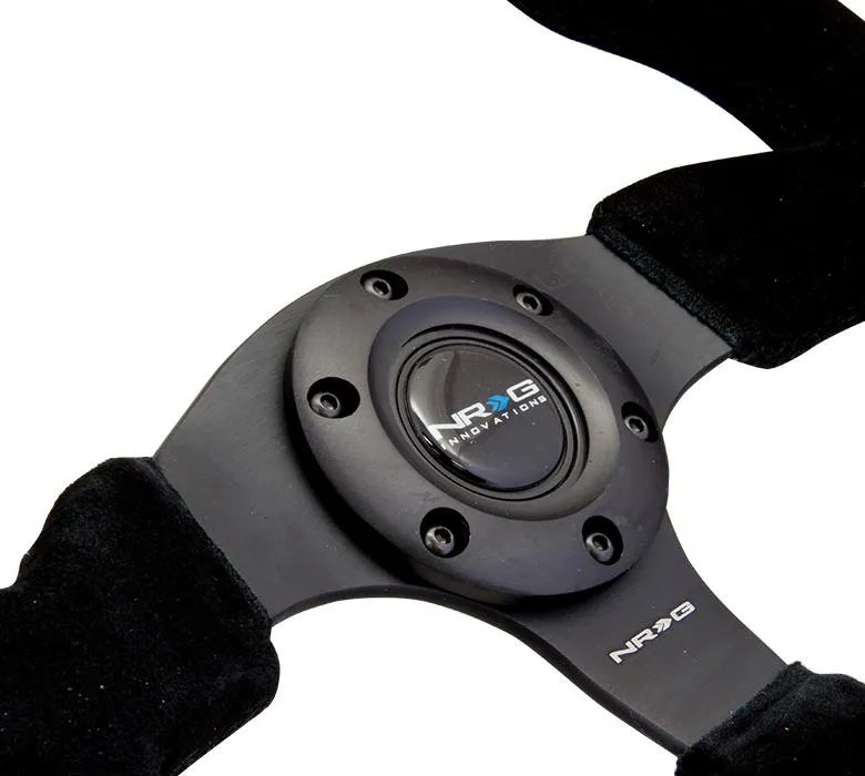 NRG RST-012S 320mm Suede Reinforced Steering Wheel