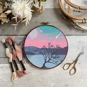 Ombre Sky Cross Stitch Pattern #239