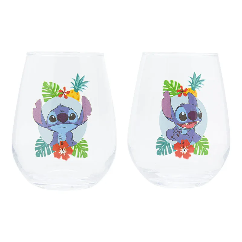 Paladone Disney's Lilo & Stitch Set of 2 Glasses