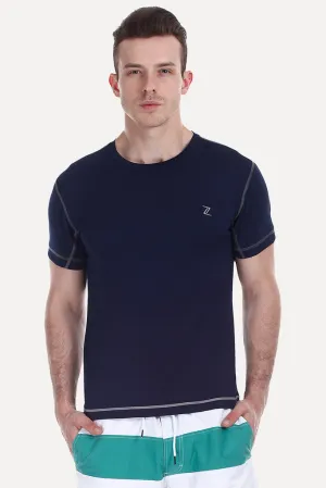Performance Wear Crew With Stitch Detail