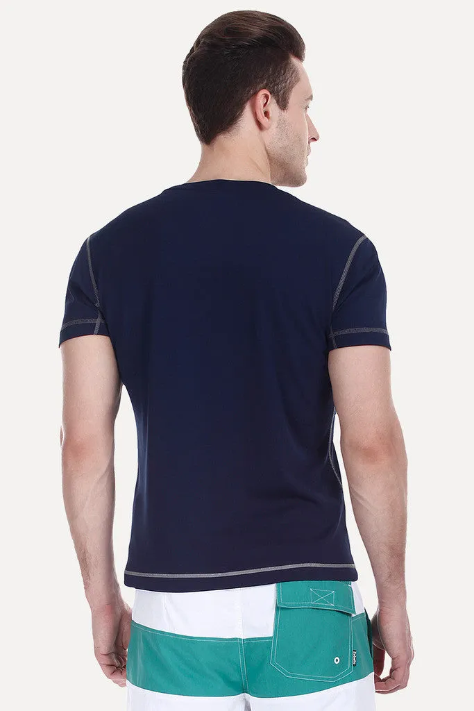 Performance Wear Crew With Stitch Detail