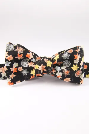 Petrina's Posies Licorice Self Tie Bow Tie