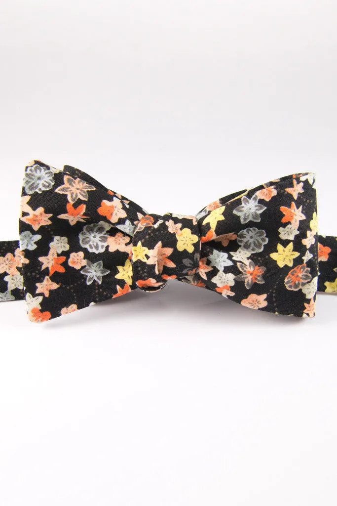 Petrina's Posies Licorice Self Tie Bow Tie