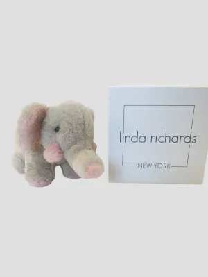 Pink Elephant Key Charm