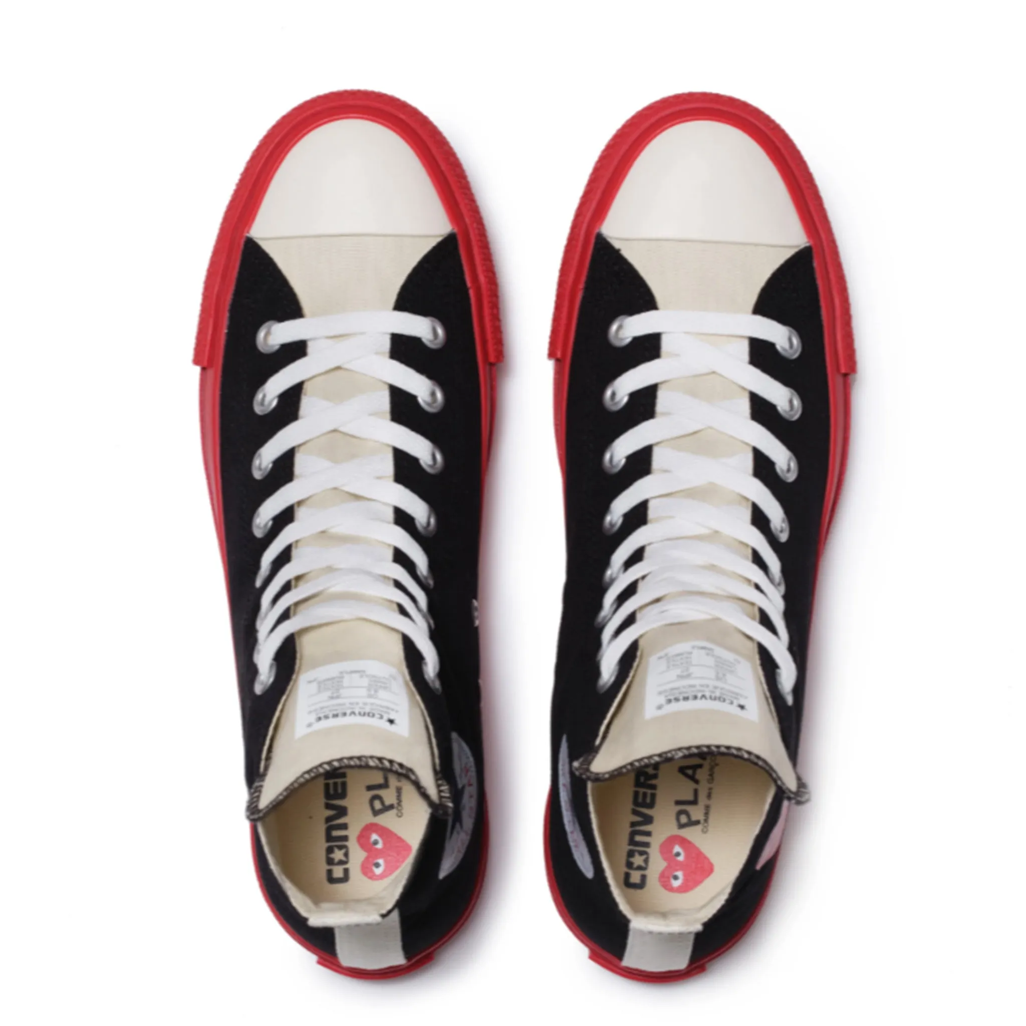 PLAY COMME DES GARÇONS Converse Chuck Taylor High (Black)