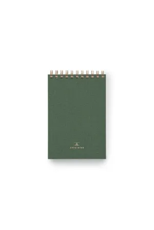 Pocket Notebook Fern Green