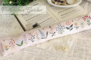 Pollinator's Garden - October House Fiber Arts - Cross Stitch Pattern