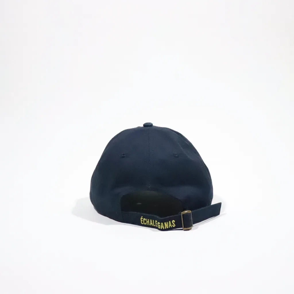 Premium Navy Blue and Gold Jefe hat