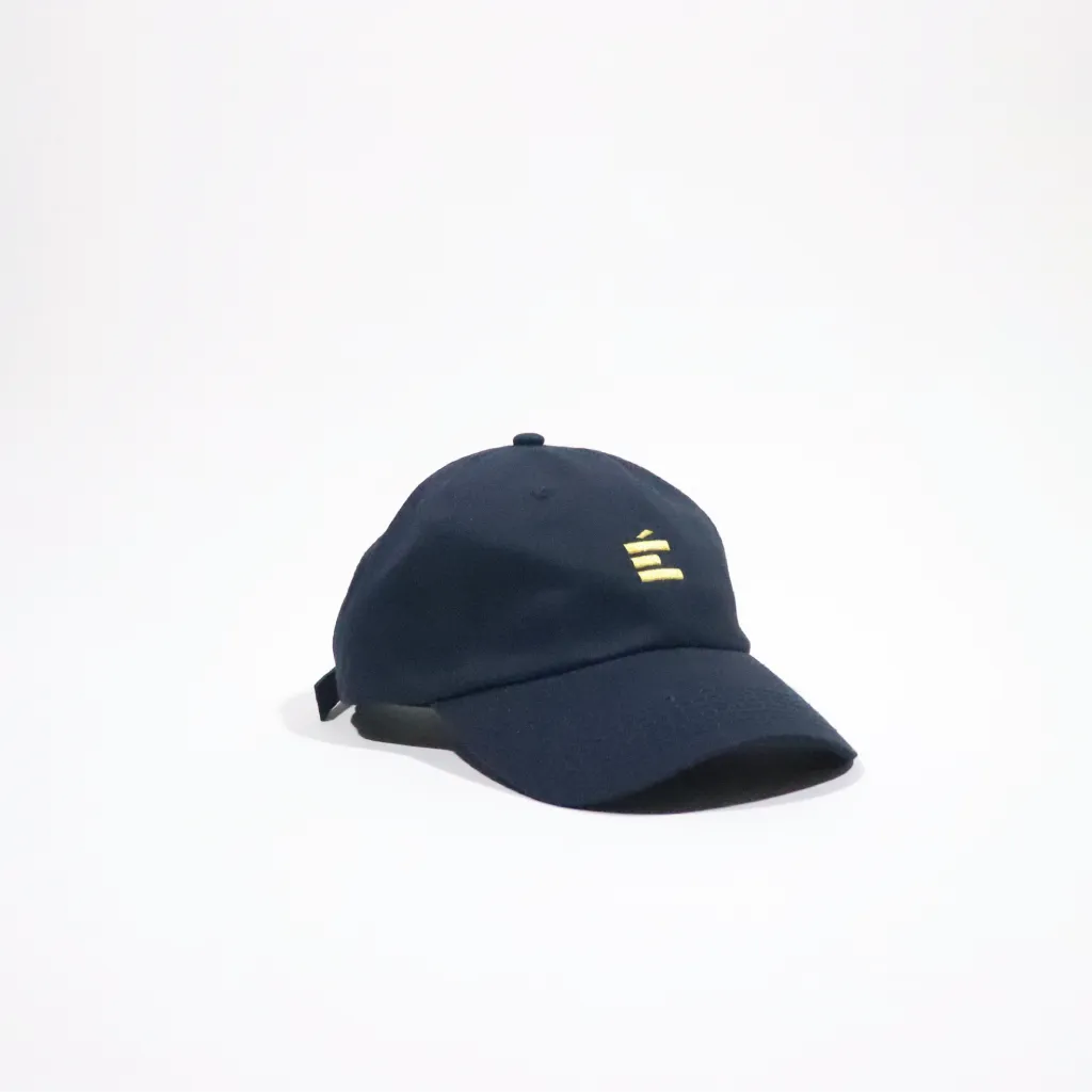 Premium Navy Blue and Gold Jefe hat