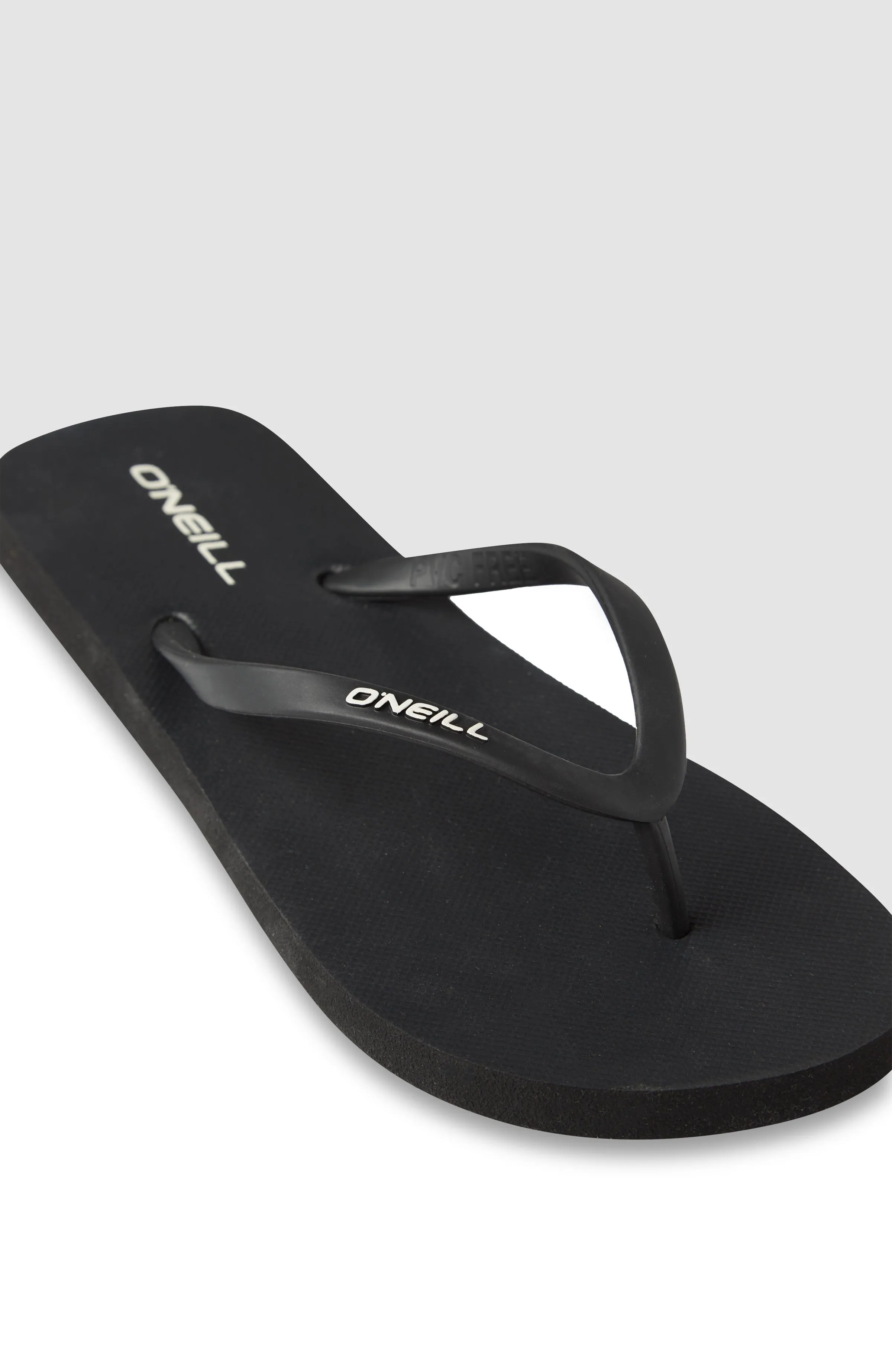Profile Sandalen mit kleinem Logo | Black Out
