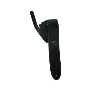 PRS 2.5inch Leather Bird Swarm Guitar Strap, Dark Green