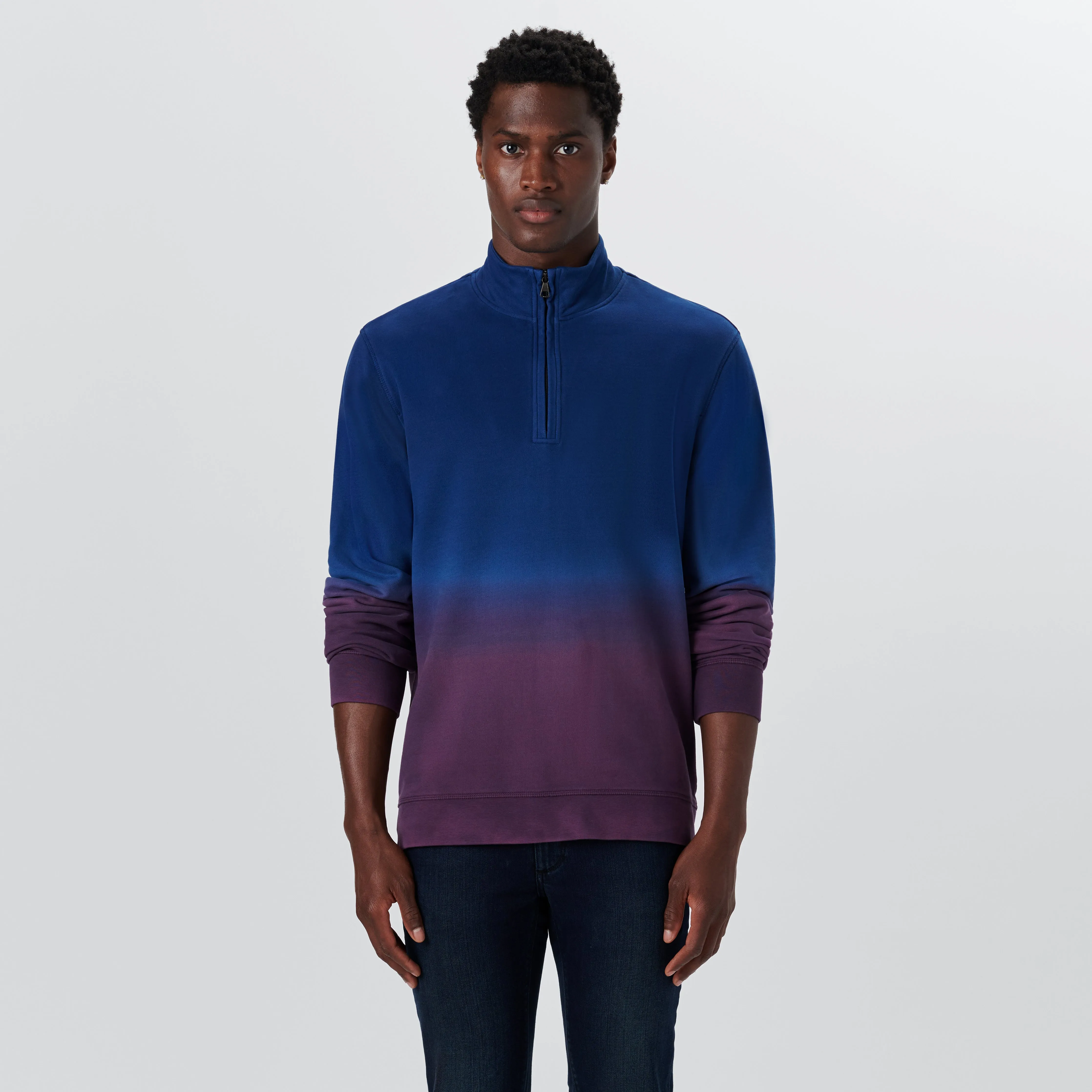 Quarter Zip Pullover Sweatshirt