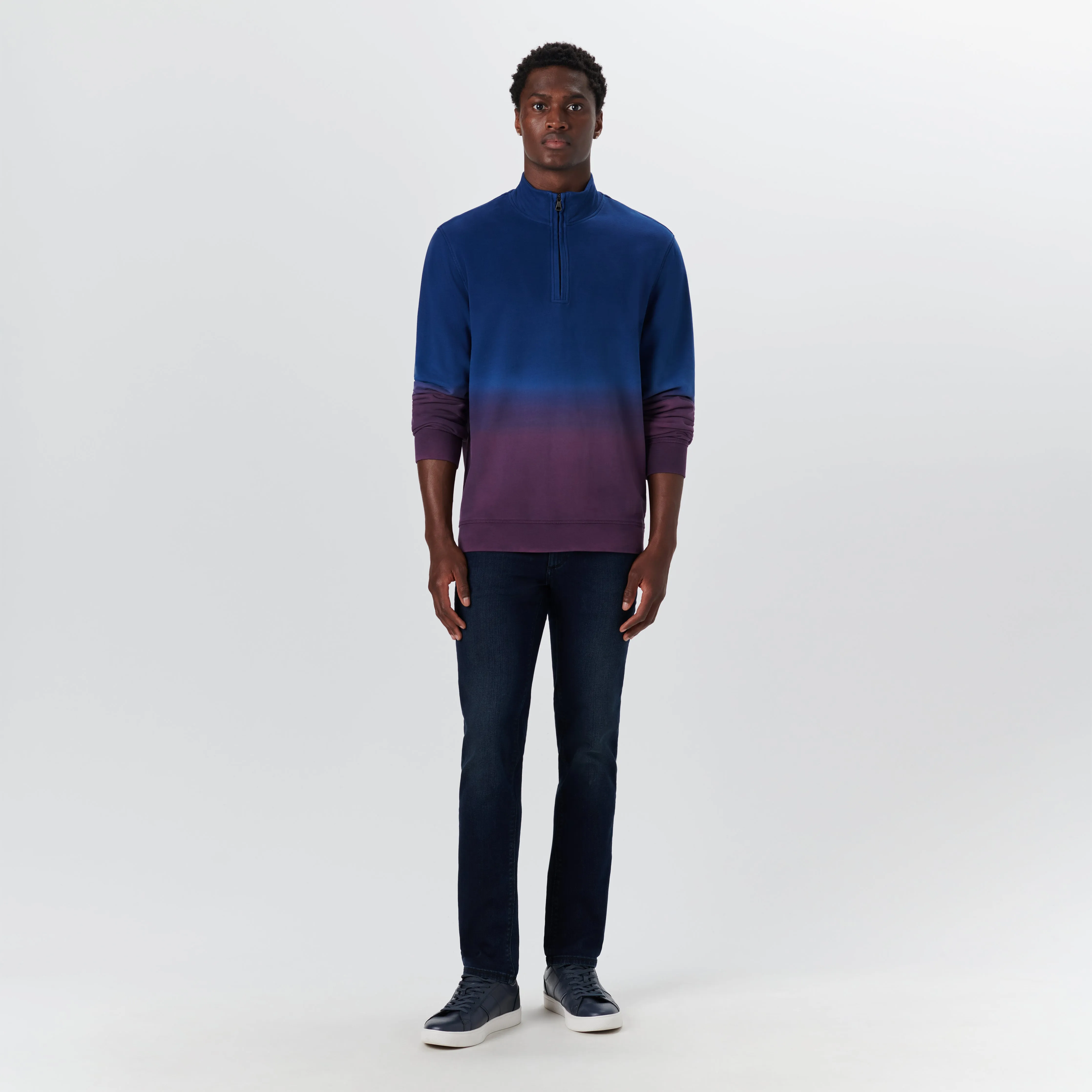 Quarter Zip Pullover Sweatshirt