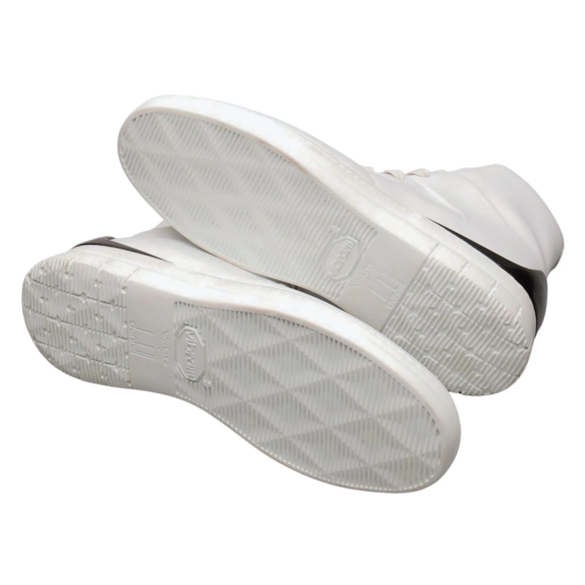 'Radial Spoiler' White Leather Hi Top Sneaker UK 9 EU 43